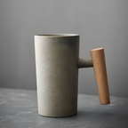 Japanse Keramische Koffiemok Met Minimalistisch Design