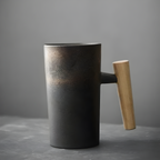 Japanse Keramische Koffiemok Met Minimalistisch Design