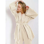 Dames Kimono Pyjamaset Met Lange Broek