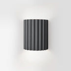 Moderne LED‑Wandlamp van Resin met Zachte Warmwitte Lichtgloed