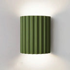 Moderne LED‑Wandlamp van Resin met Zachte Warmwitte Lichtgloed