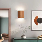 Moderne LED‑Wandlamp van Resin met Zachte Warmwitte Lichtgloed