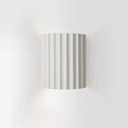 Moderne LED‑Wandlamp van Resin met Zachte Warmwitte Lichtgloed