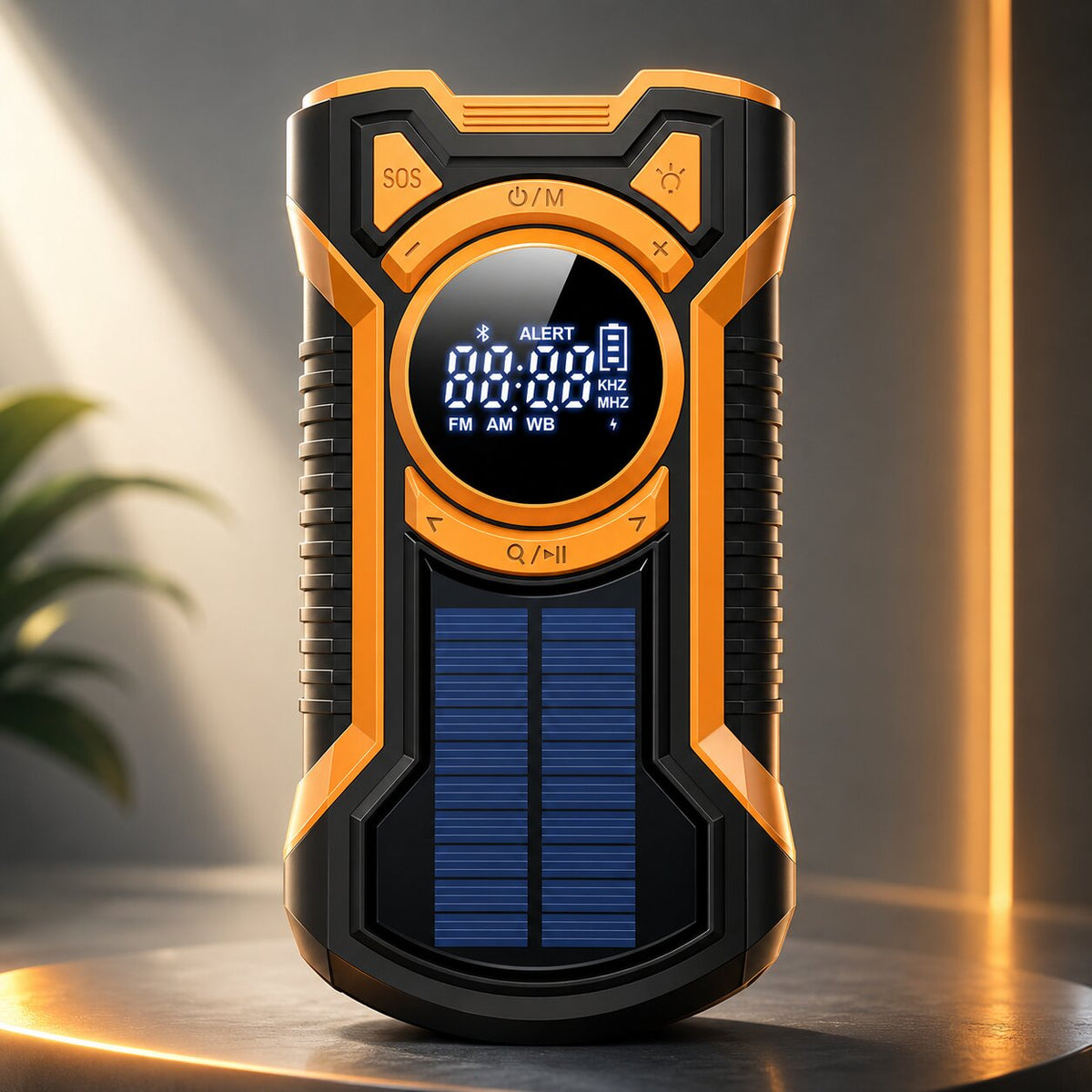 Noodradio met Powerbank en Weerupdates voor Stroomuitval