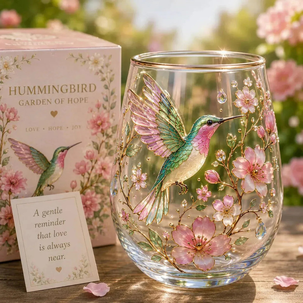 Glazen Tuinmok Met Botanische Print Voor Warme Natuurlijke Dagrituelen