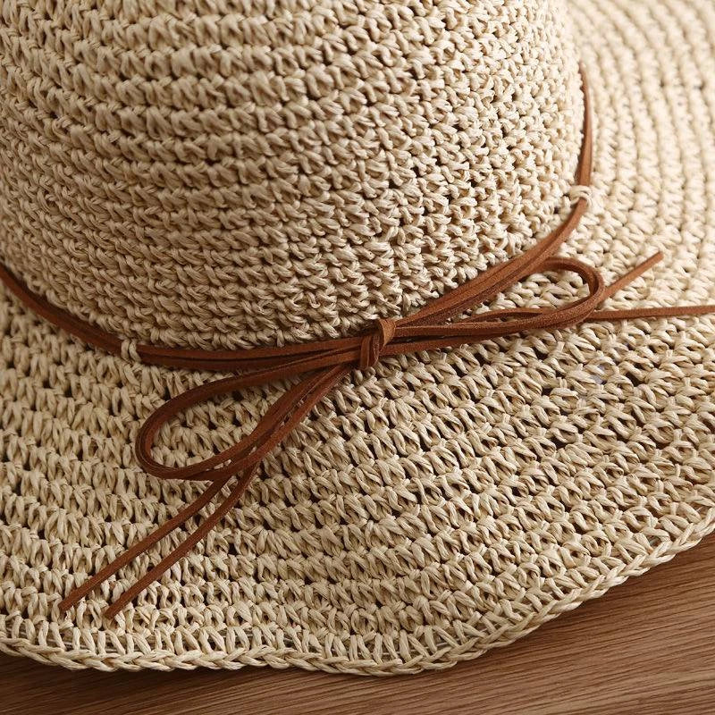Dames Opvouwbare Zonnehoed met UV‑bescherming | Brede Rand & Verstelbare Pasvorm