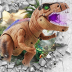 RC T‑Rex Dinosaurus met Loopfunctie, Geluid en LED‑Licht voor Interactief Speelplezier
