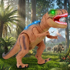RC T‑Rex Dinosaurus met Loopfunctie, Geluid en LED‑Licht voor Interactief Speelplezier