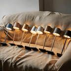 Draagbare LED‑Tafellamp met Oplaadbare Constructie voor Flexibele Binnenverlichting