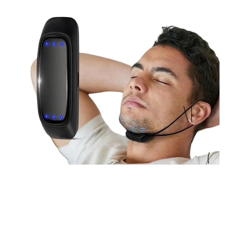 Slim Anti‑Snurkapparaat Met Sensoren En Gerichte Spierstimulatie