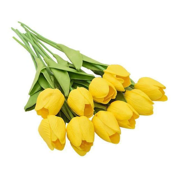 Kunsttulpen Set Voor Duurzame Bloemaccenten En Realistische Decoratie In Huiselijke Ruimtes