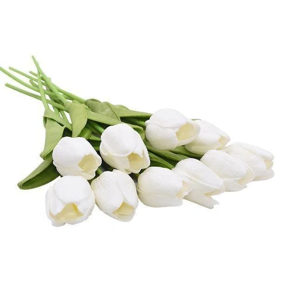 Kunsttulpen Set Voor Duurzame Bloemaccenten En Realistische Decoratie In Huiselijke Ruimtes