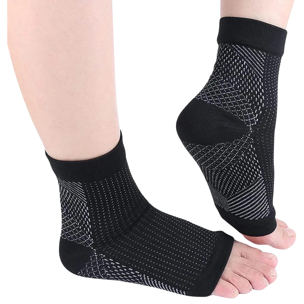 Compressiekousen Met Open Tenen Voor Comfortabele Ondersteuning Tijdens Dagelijks Gebruik