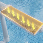 Zwembadfontein met Solar LED‑Verlichting en Verstelbare Waterbogen