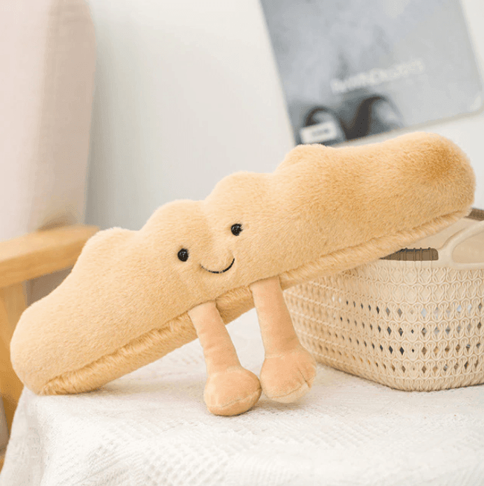 Pluche Kussenvorm Met Speels Silhouet En Dagelijkse Zachte Comfortaccenten