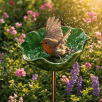 Tuinpoppy Metaal Handgevormd Weerbestendig Decoratief Ontwerp