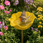 Tuinpoppy Metaal Handgevormd Weerbestendig Decoratief Ontwerp