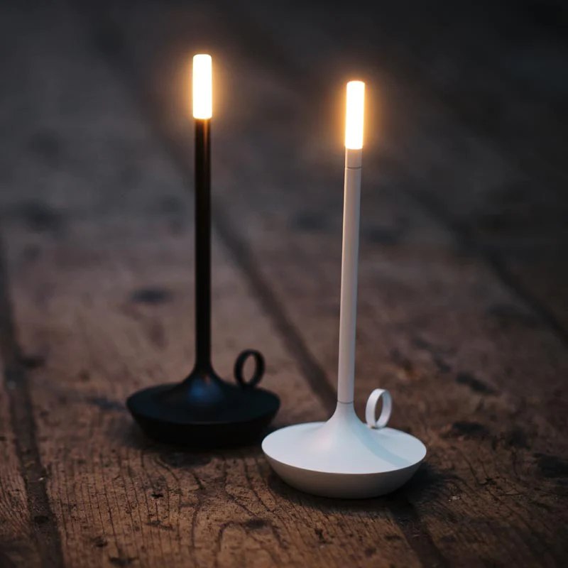 Draadloze Scandinavische LED Tafellamp met 3 Lichtstanden