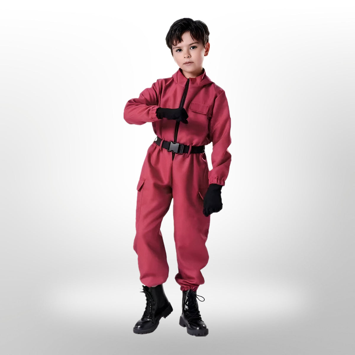 Kinderkostuum met Masker en Comfortabele Polyester Overal