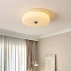 Art Deco Plafondlamp Met Gelaagde Glazen Kap