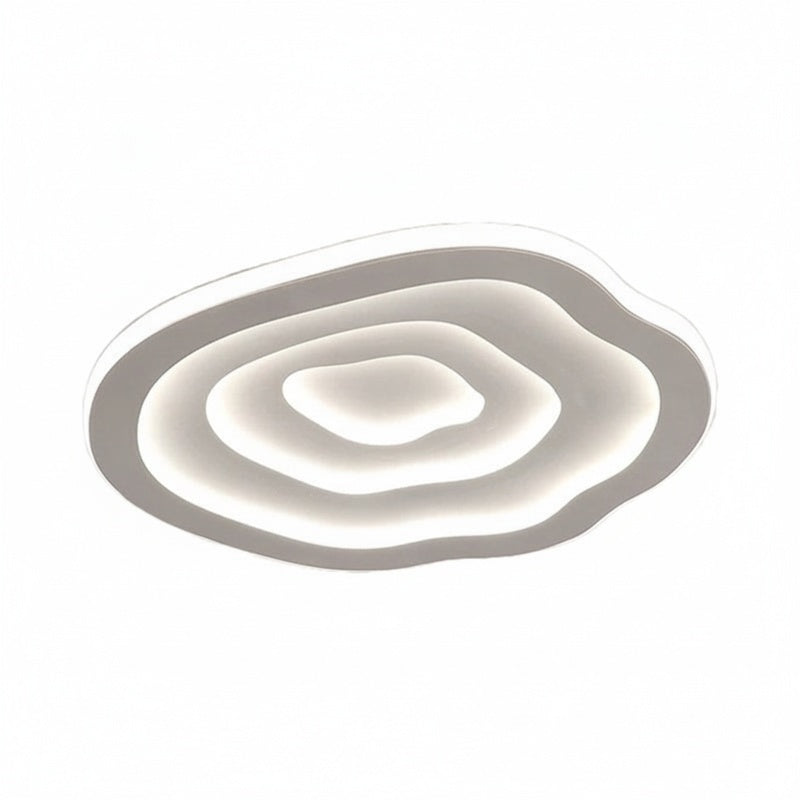 Minimalistische LED Plafondlamp Met Organische Ringen Voor Moderne Interieurs