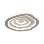 Minimalistische LED Plafondlamp Met Organische Ringen Voor Moderne Interieurs