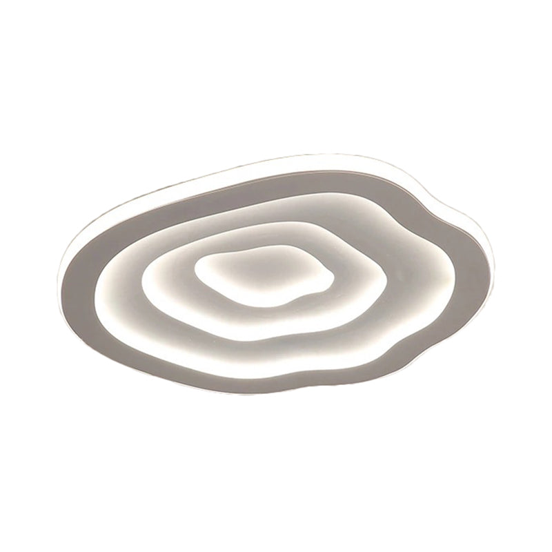 Minimalistische LED Plafondlamp Met Organische Ringen Voor Moderne Interieurs