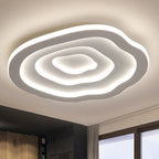 Minimalistische LED Plafondlamp Met Organische Ringen Voor Moderne Interieurs