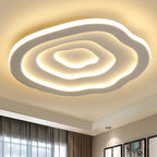 Minimalistische LED Plafondlamp Met Organische Ringen Voor Moderne Interieurs