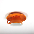 Retro Plafondlamp Met Speels Kopjesdesign Voor Unieke Interieurverlichting