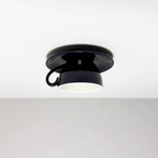 Retro Plafondlamp Met Speels Kopjesdesign Voor Unieke Interieurverlichting