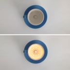 Retro Plafondlamp Met Speels Kopjesdesign Voor Unieke Interieurverlichting