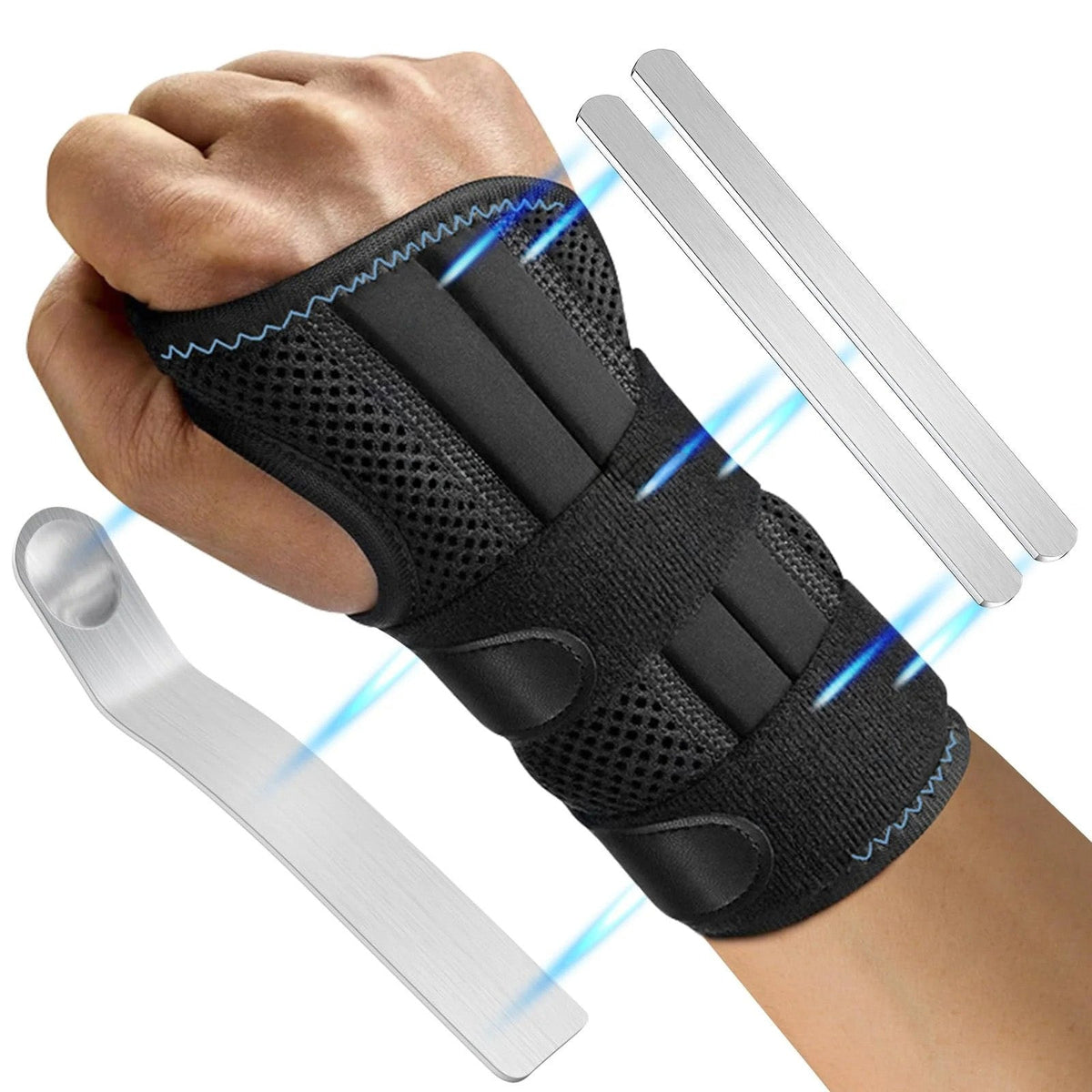 Polsbrace Met Spalk Voor Extra Stabiliteit En Ondersteuning Tijdens Dagelijks Gebruik