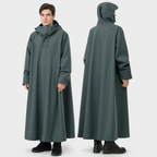 Lange Regenponcho Met Waterdichte Constructie En Comfortabele Volledige Bedekking