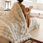 Dekentextiel met Polyester en Zachte Luxe Pluche Structuur