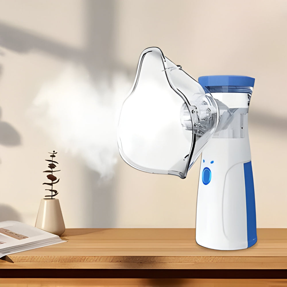 Draagbare Inhalator met Ultrasone Neveltechniek voor Thuis en Onderweg