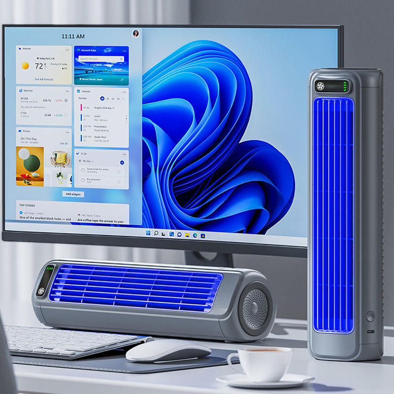 Draagbare Persoonlijke Aircooler met Compact Ontwerp en Snoerloze Koeling