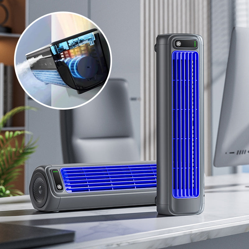 Draagbare Persoonlijke Aircooler met Compact Ontwerp en Snoerloze Koeling