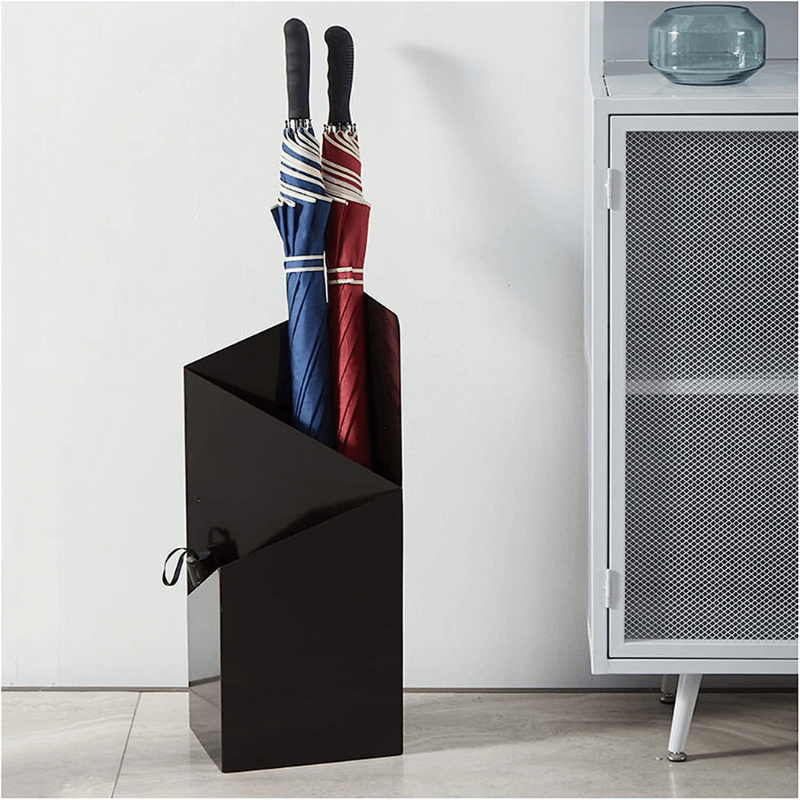 Metalen Parapluhouder Met Scandinavisch Ontwerp En Geometrische Constructie