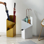 Metalen Parapluhouder Met Scandinavisch Ontwerp En Geometrische Constructie
