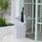 Metalen Parapluhouder Met Scandinavisch Ontwerp En Geometrische Constructie