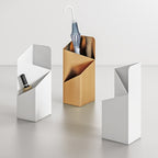 Metalen Parapluhouder Met Scandinavisch Ontwerp En Geometrische Constructie