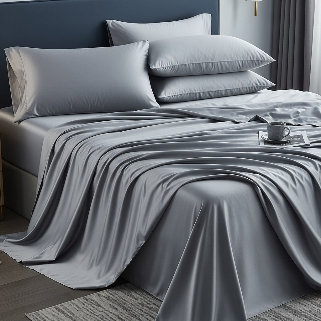 Koelende Beddenset met Thermische Wicking‑Matrix en Zijdezachte Textuur