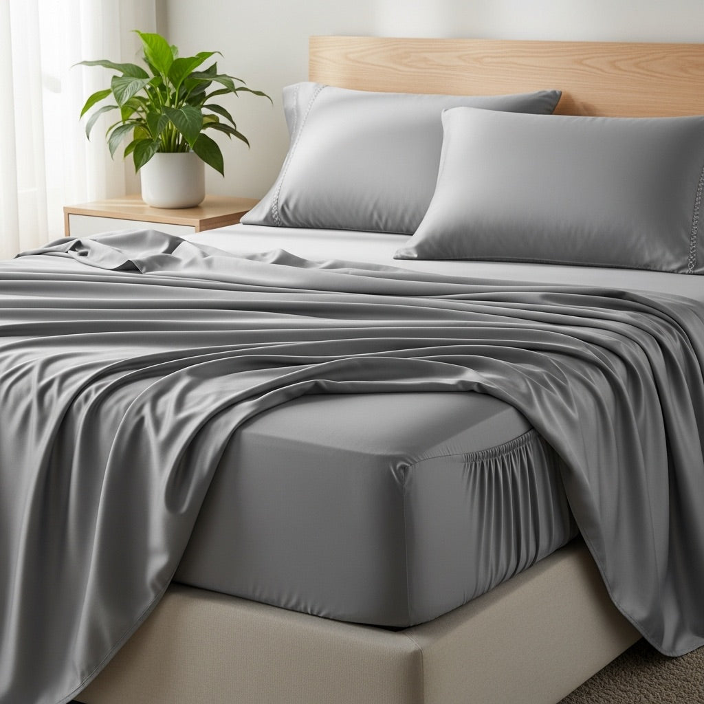 Koelende Beddenset met Thermische Wicking‑Matrix en Zijdezachte Textuur