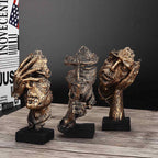 Abstracte Sculptuur met Moderne Scandinavische Vormgeving