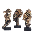 Abstracte Sculptuur met Moderne Scandinavische Vormgeving