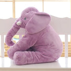 Pluche Olifant Kussen voor Kinderen met Zachte Vulling en Decoratief Ontwerp