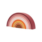 Montessori Regenboog Stapelspel Van Siliconen Voor Creatief Leren