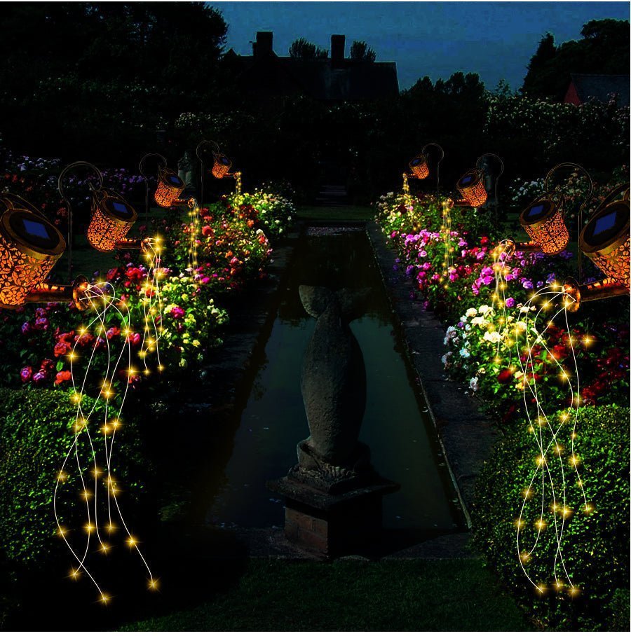 Solar Gieterlamp Met Magisch Lichtwatervaleffect Voor Buiten