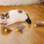 Interactief Kattenspeeltje Met Bewegende Staart Voor Actief En Uitdagend Speelplezier